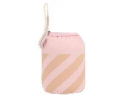 Botella Acero con Funda Stripes Pink Personalizable 350ml