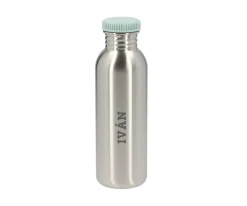 Botella Acero con Funda Stripes Yellow Chess Personalizable 750ml