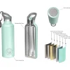 Botella Acero Inoxidable 500ml Gris