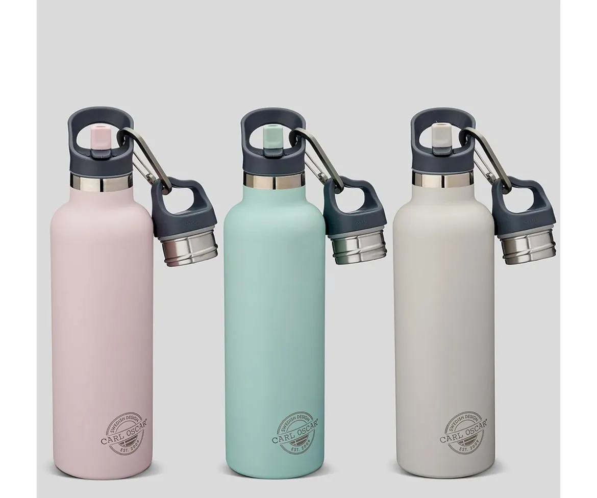 Botella Acero Inoxidable 700ml Temp Rosa