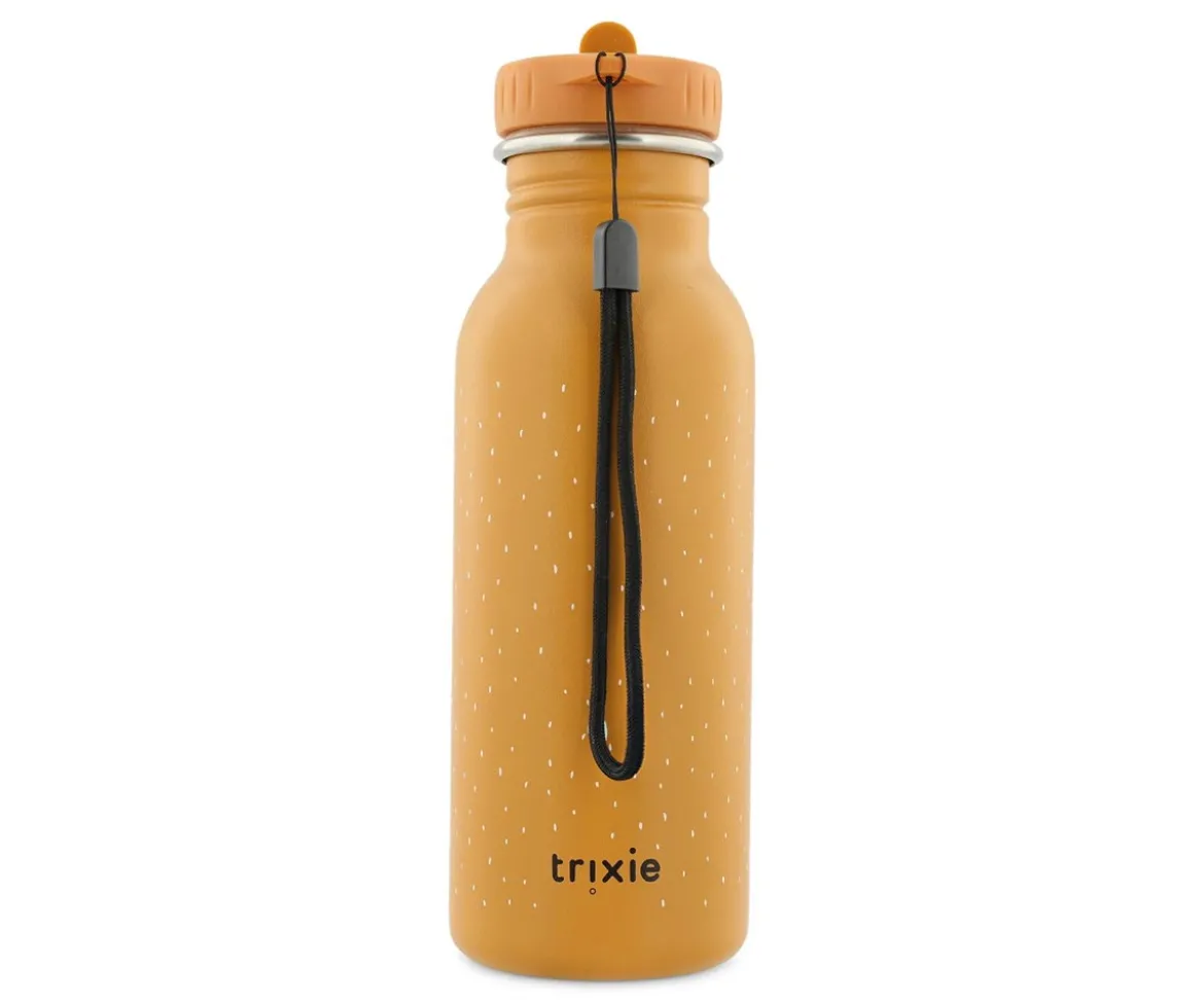 Botella Acero Trixie Mr. Fox 500ml + 6 Pegatinas Redondas Yellow Regalo