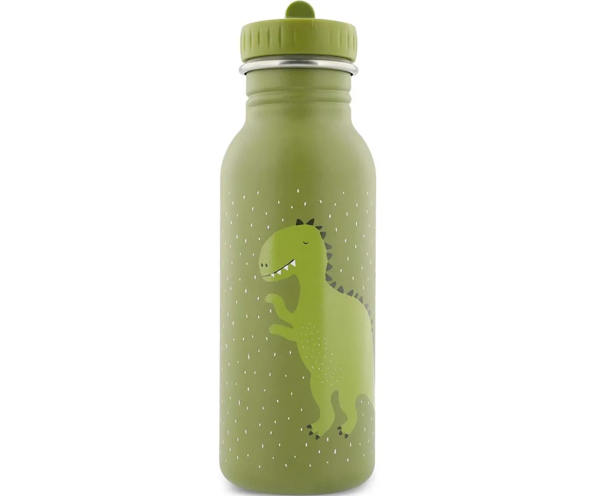 Botella Acero Trixie Mrs.Dino 500ml + 6 Pegatinas Redondas Blue Regalo