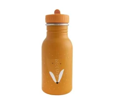 Botella Acero Trixie Mrs.Fox 350ml + 6 Pegatinas Redondas Yellow Regalo