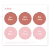 Botella Acero Trixie Mrs.Rabbit 500ml + 6 Pegatinas Redondas Rose Regalo