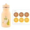 Botella Acero Trixie Mrs.Unicorn 350ml + 6 Pegatinas Redondas Yellow Regalo
