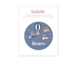 Botella Campus Flip-Up Personalizada Cool Blue 500ml Planes
