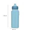 Botella Campus Pop-Up Cool Blue 400ml