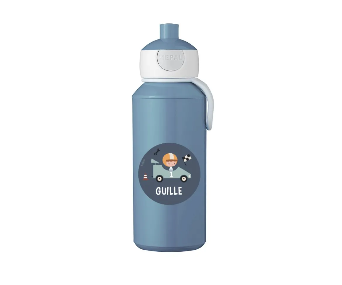 Botella Campus Pop-Up Personalizada Blue 400ml Speed Racers