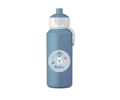 Botella Campus Pop-Up Personalizada Blue 400ml The Martians