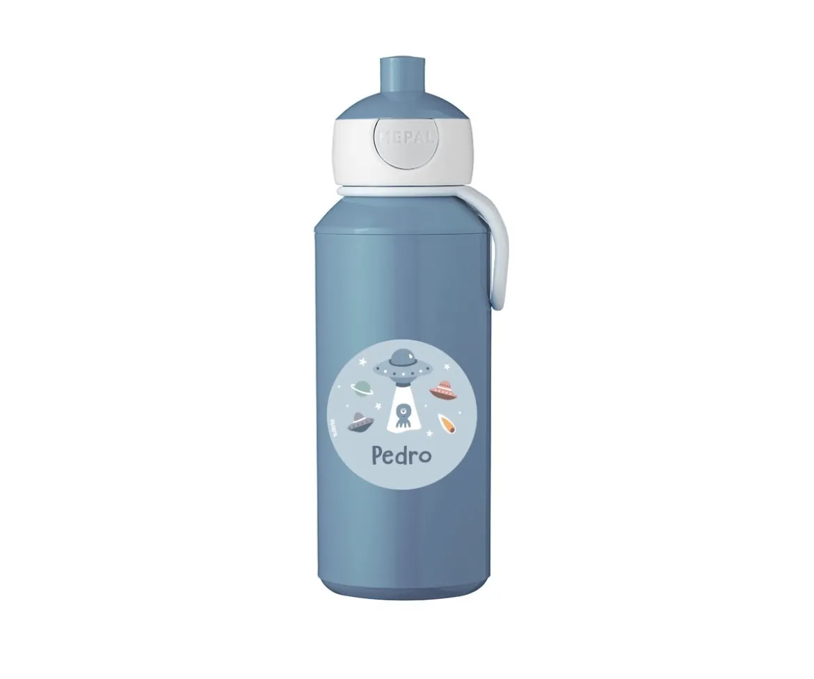 Botella Campus Pop-Up Personalizada Blue 400ml The Martians