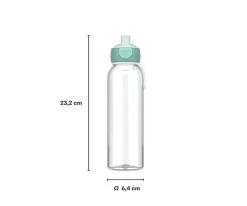 Botella Campus Pop-Up Personalizada Cool Mint 500ml Pandas in Space