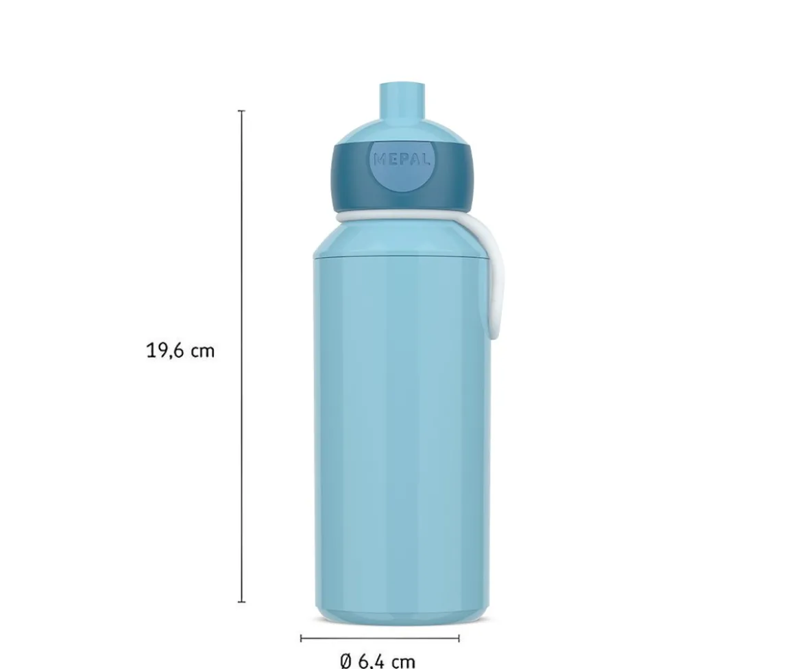 Botella Campus Pop-Up Personalizada Tutete Cool Blue 400ml Magical Forest