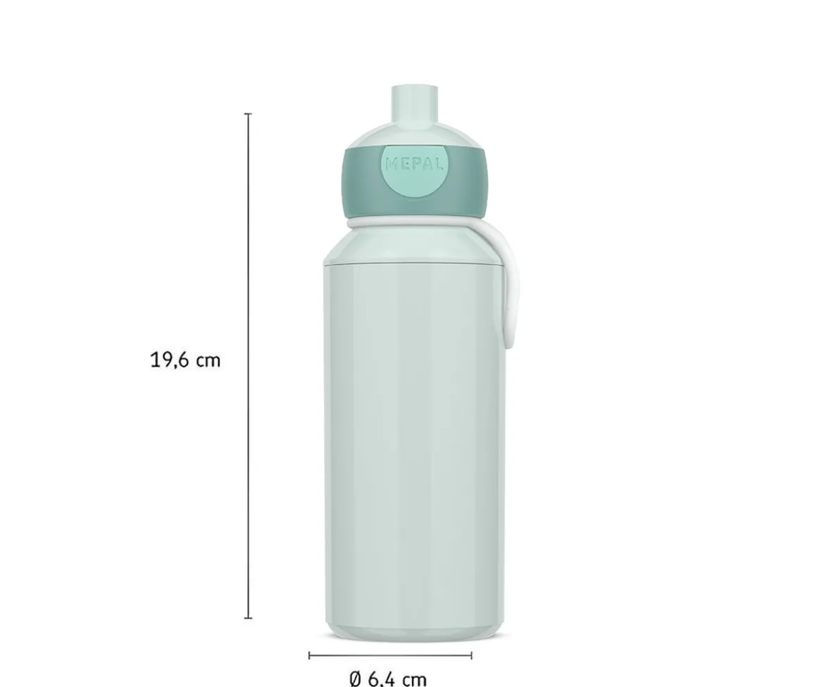Botella Campus Pop-Up Personalizada Tutete Cool Mint 400ml The Three Little Pigs