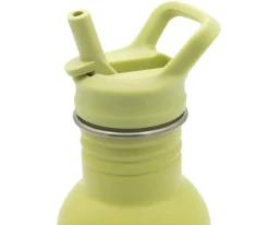 Botella de Acero con Pajita Dinosaurio 500ml
