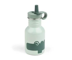Botella de Acero Croco Verde