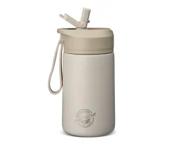 Botella de Acero Steel Hydraflip 0.4L Greige