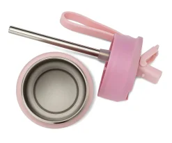 Botella de Acero Steel Hydraflip 0.4L Pink