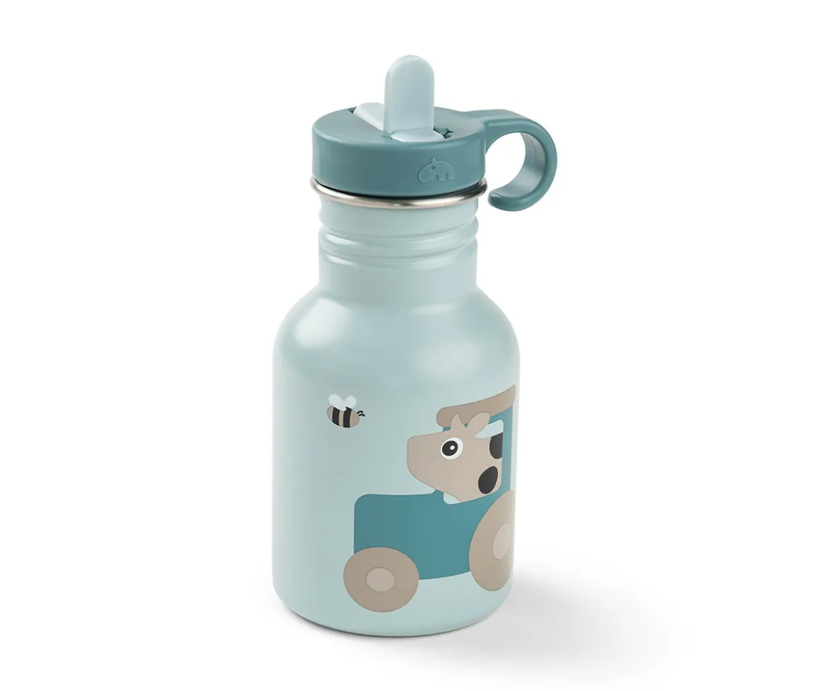 Botella de Acero Tiny Farm Blue 350ml