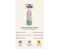 Botella de Acero Térmica Croc Rock 420ml