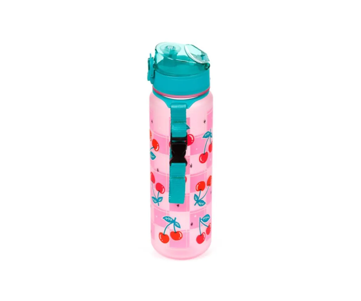 Botella de Agua Inastillable Cereza Cherries 600ml