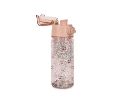 Botella de Plástico Glitter Cherry 350ml