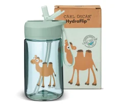 Botella de Plástico Hydraflip 0.4L Green Camel