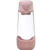 Botella de Tritán con Boquilla y Asa 600 ml Blush Crush