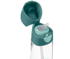 Botella de Tritán con Pajita 450 ml Emerald Forest