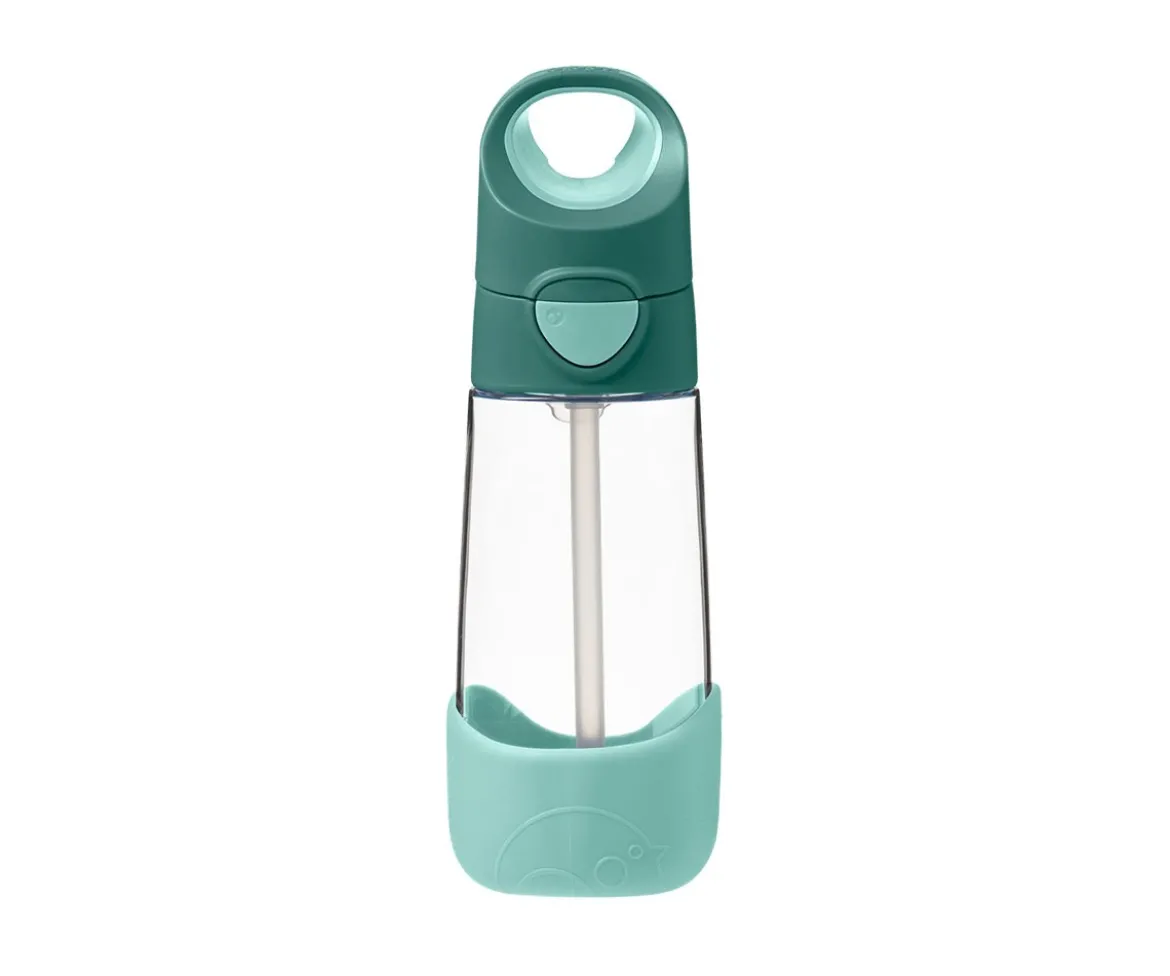 Botella de Tritán con Pajita 450 ml Emerald Forest