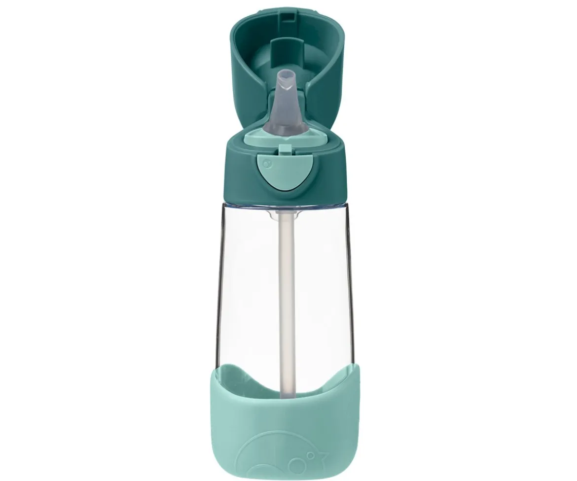 Botella de Tritán con Pajita 450 ml Emerald Forest