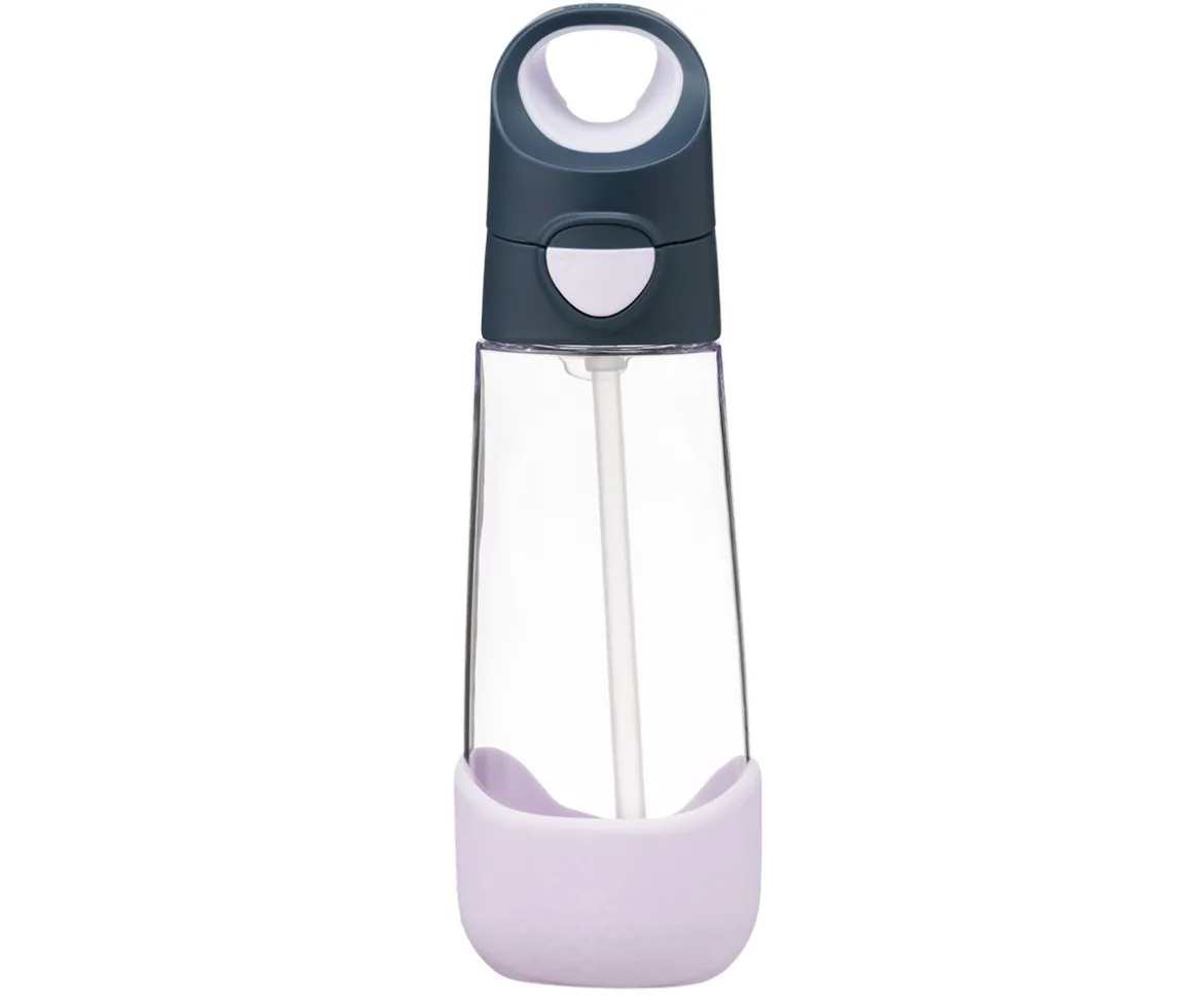 Botella de Tritán con Pajita 600 ml Indigo Rose