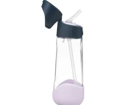 Botella de Tritán con Pajita 600 ml Indigo Rose
