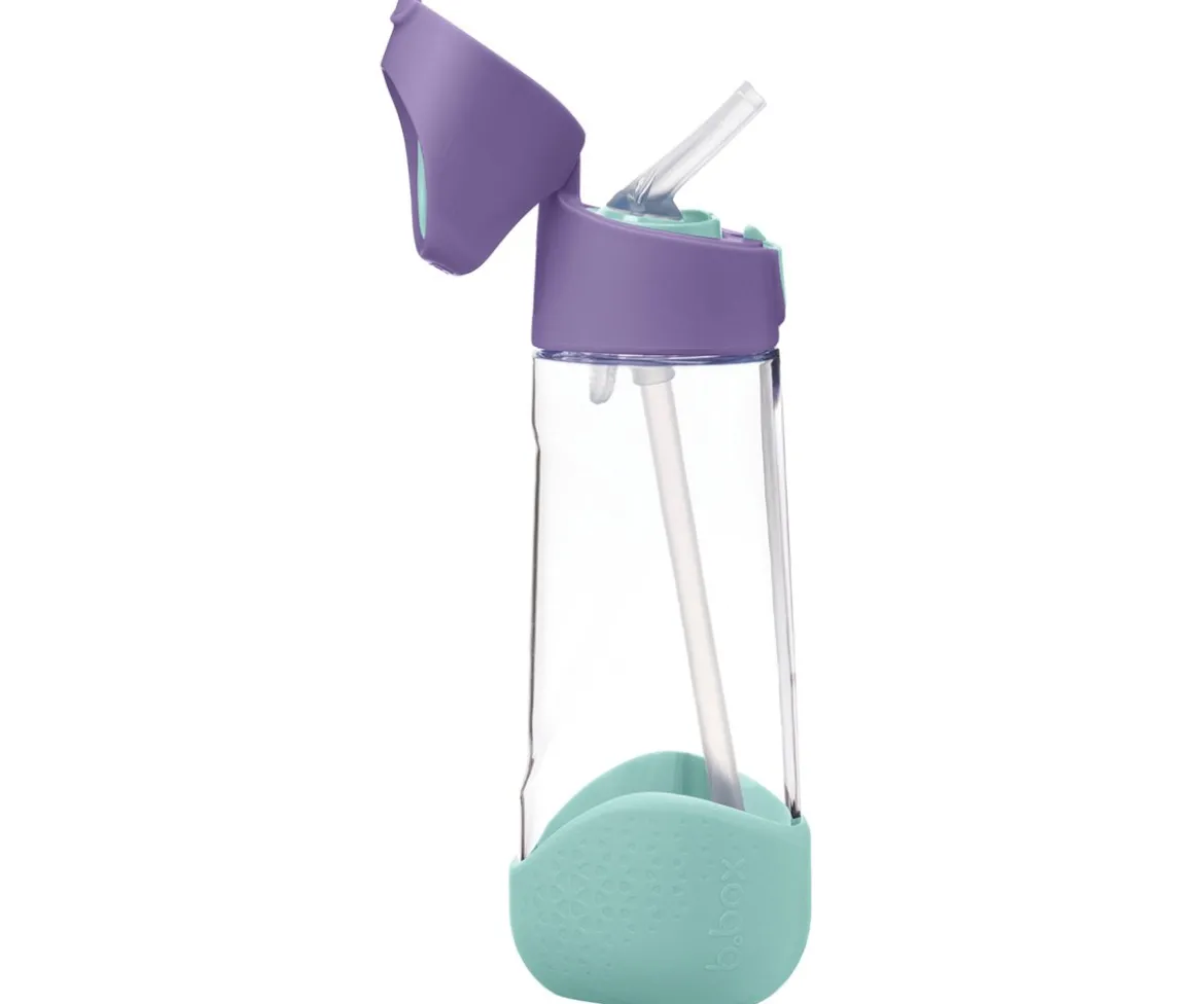 Botella de Tritán con Pajita 600 ml Lilac Pop