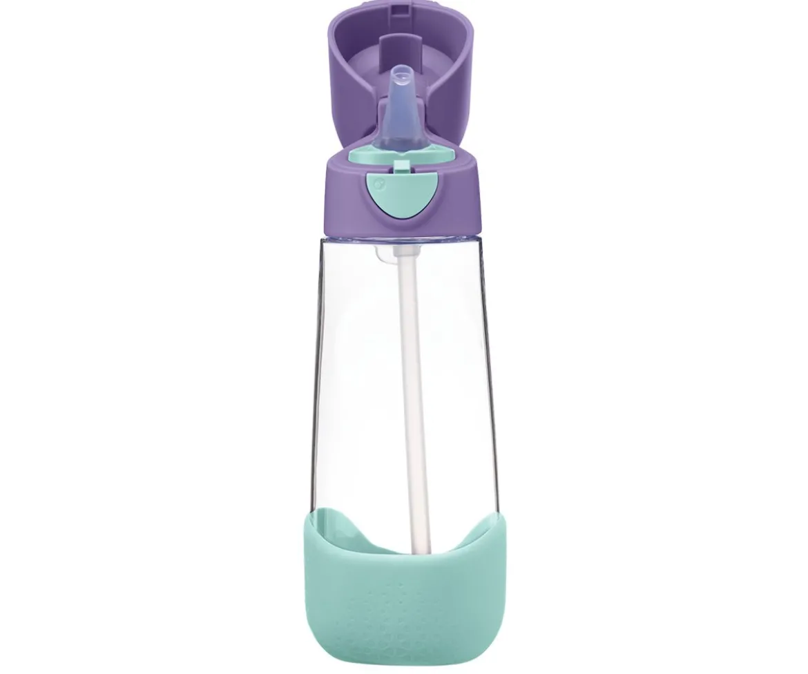 Botella de Tritán con Pajita 600 ml Lilac Pop