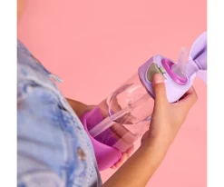 Botella de Tritán con Pajita 450 ml Sugar Plum