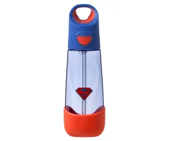 Botella de Tritán con Pajita 600 ml Superman