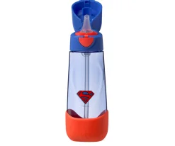 Botella de Tritán con Pajita 600 ml Superman