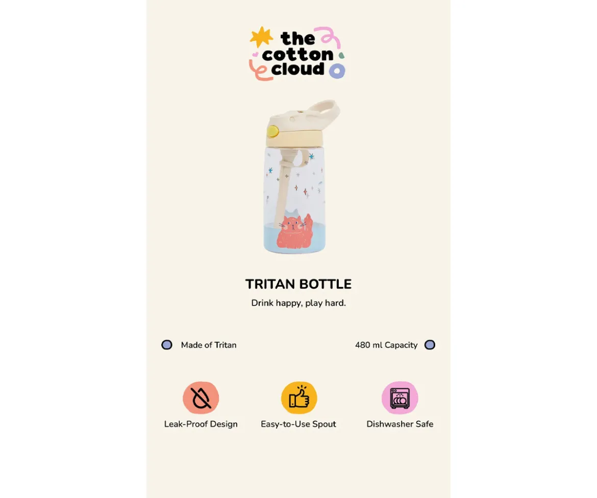 Botella de Tritán Croc Rock 480 ml
