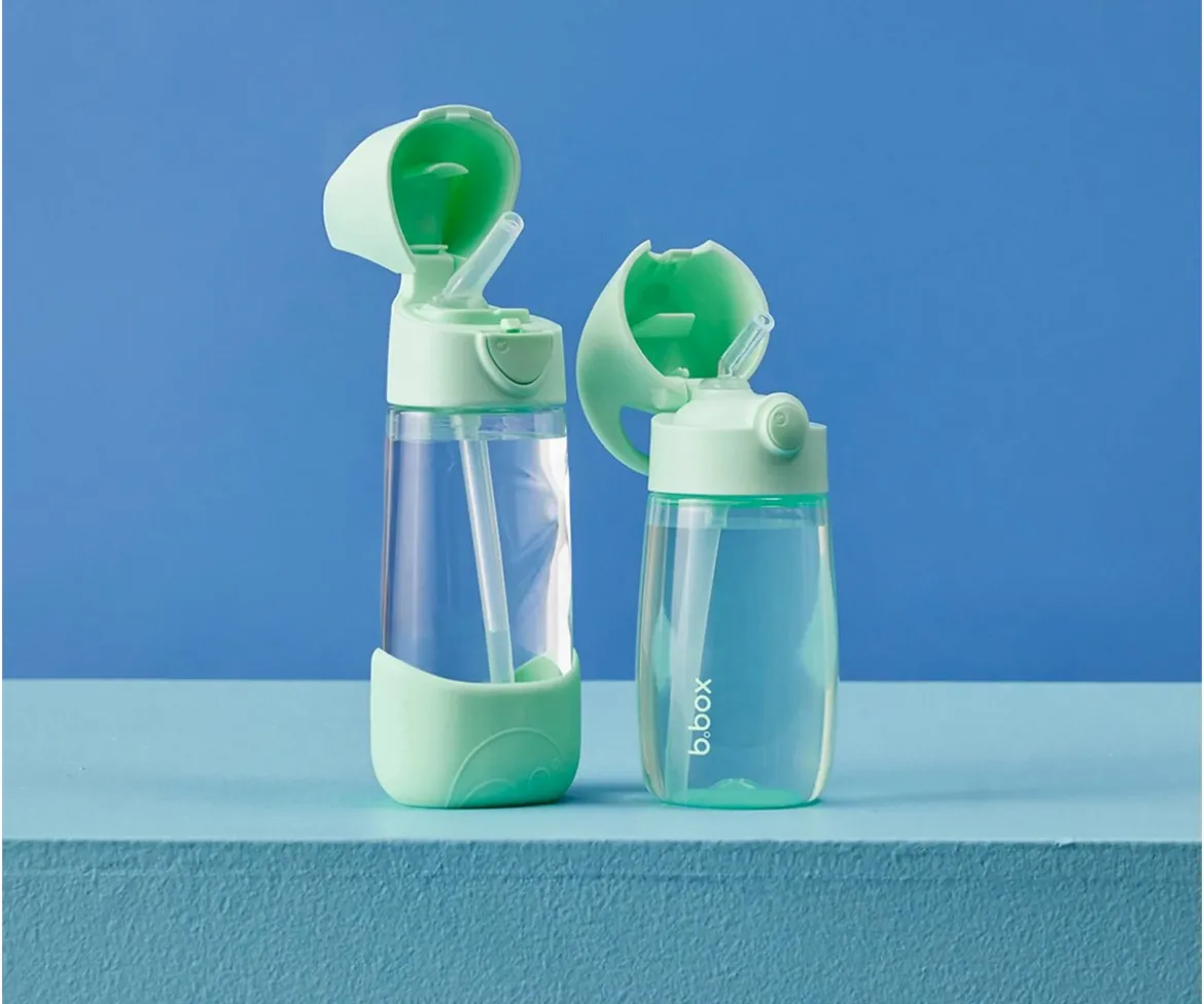 Botella Junior con Pajita 380ml Spearmint
