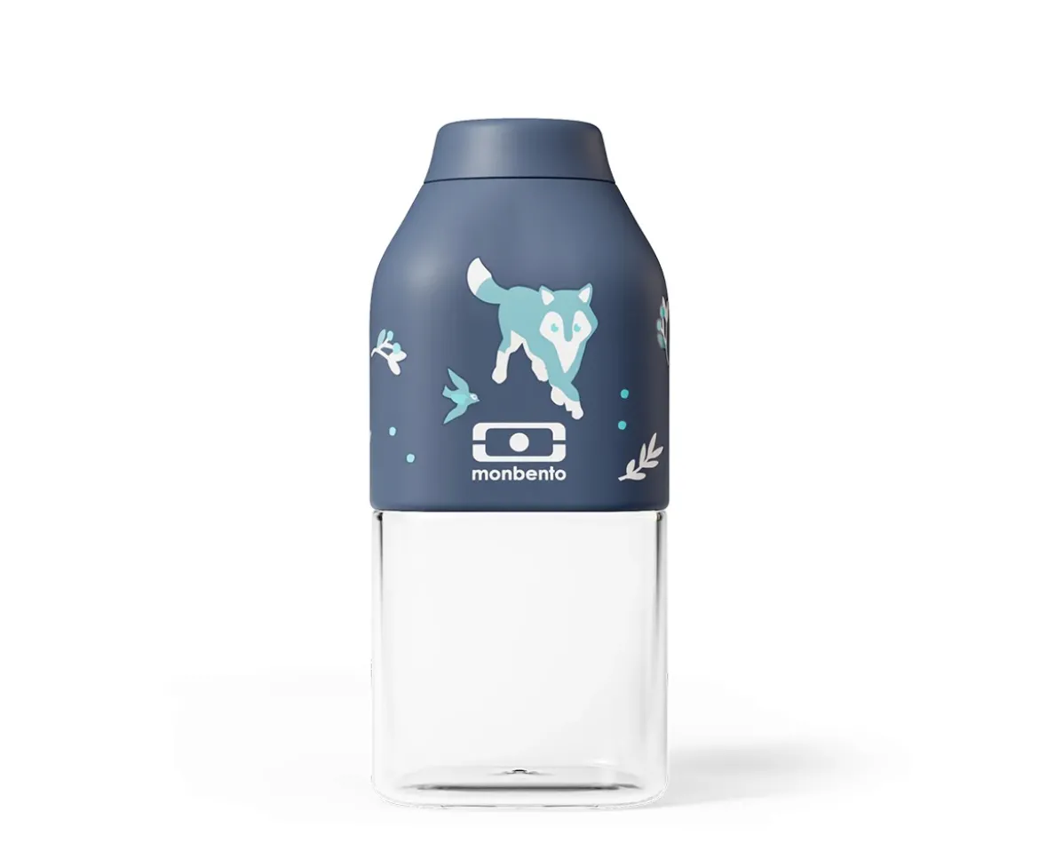 Botella MB Positive S Azul Wolf 330 ml