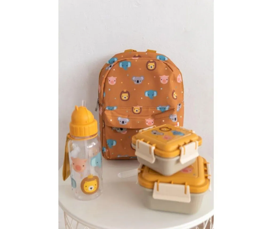 Botella Plástico Animal Friends Personalizable