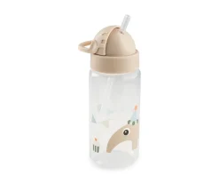 Botella Plástico con Pajita Celebration Sand 350ml