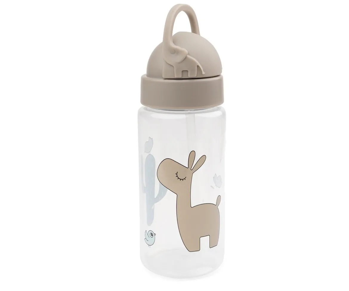 Botella Plástico con Pajita Lalee Sand