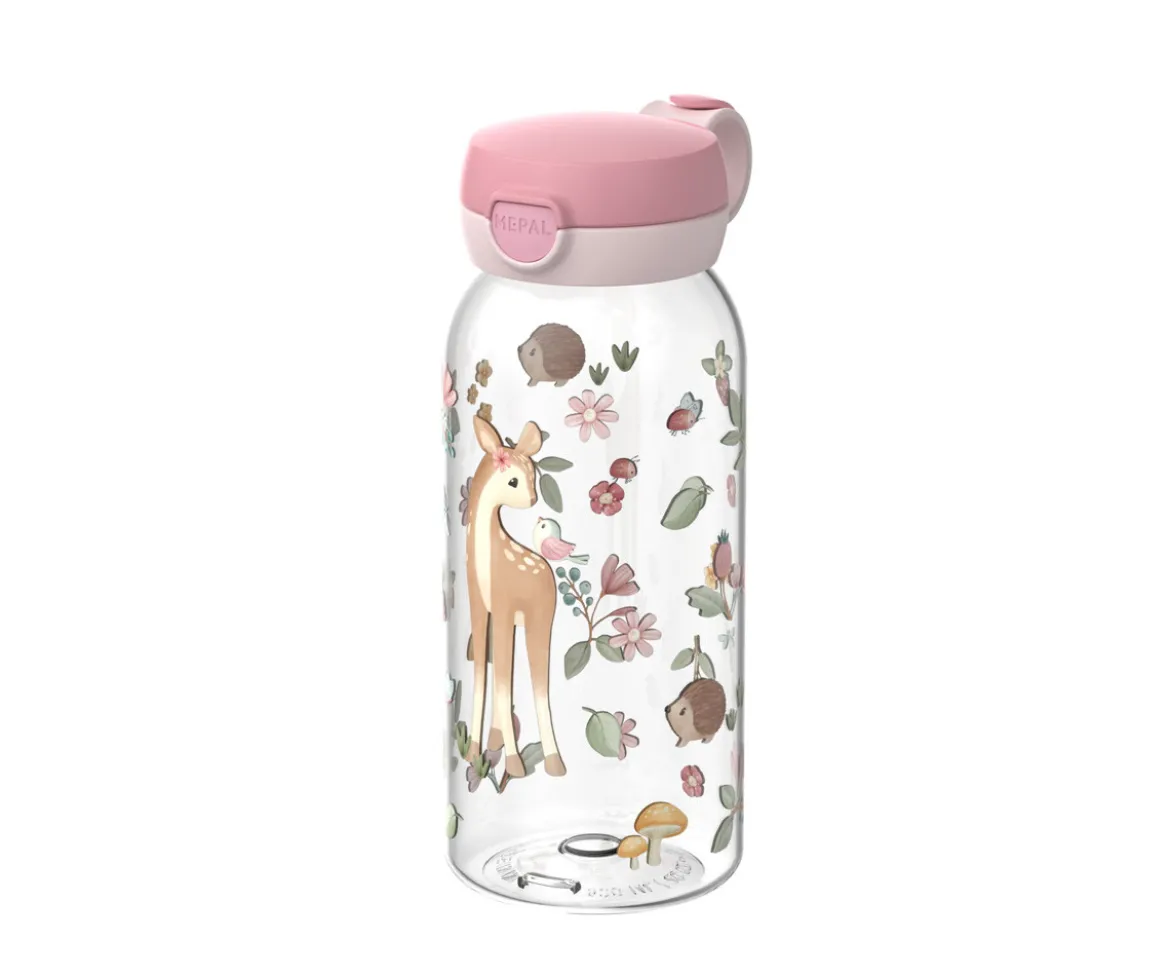 Botella Plástico con Tapón Abatible Campus 600ml Fairy Garden