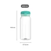 Botella Plástico con Tapón Abatible Campus 600ml Frozen