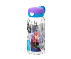Botella Plástico con Tapón Abatible Campus 600ml Frozen