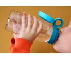Botella Plástico con Tapón Abatible Campus 600ml Little Farm