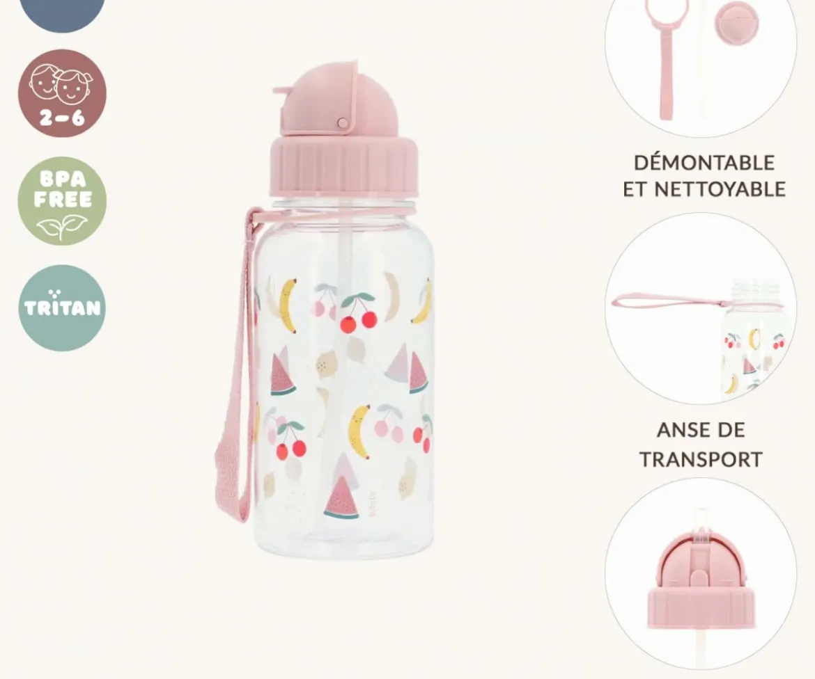 Botella Plástico Fruits Personalizable