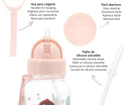 Botella Plástico Little Red Personalizable M2