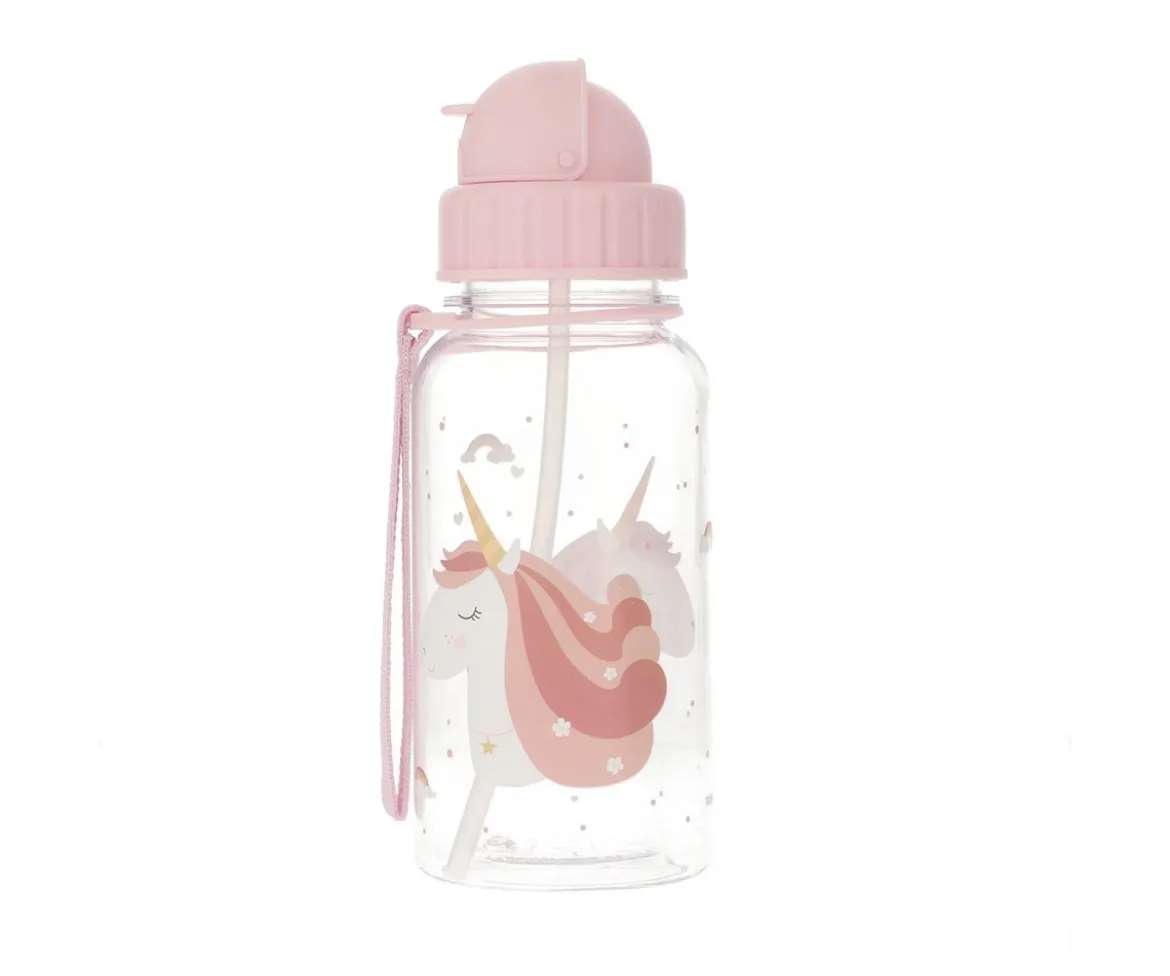 Botella Plástico Magical Unicorn Personalizable M2